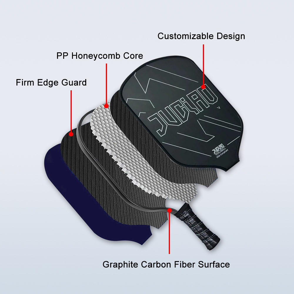 Raw Carbon Pickleball Paddle