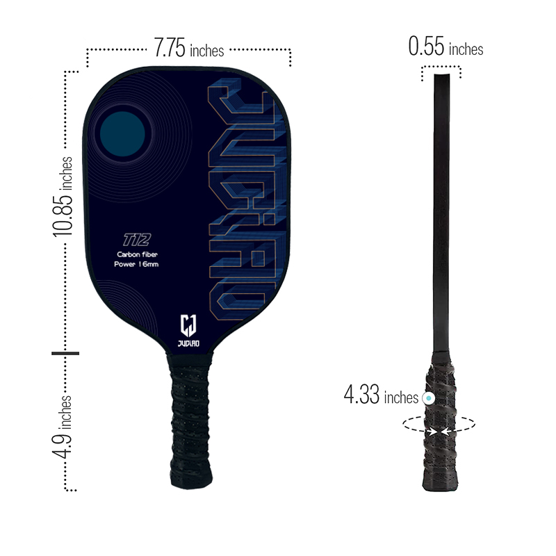 pickleball paddle size