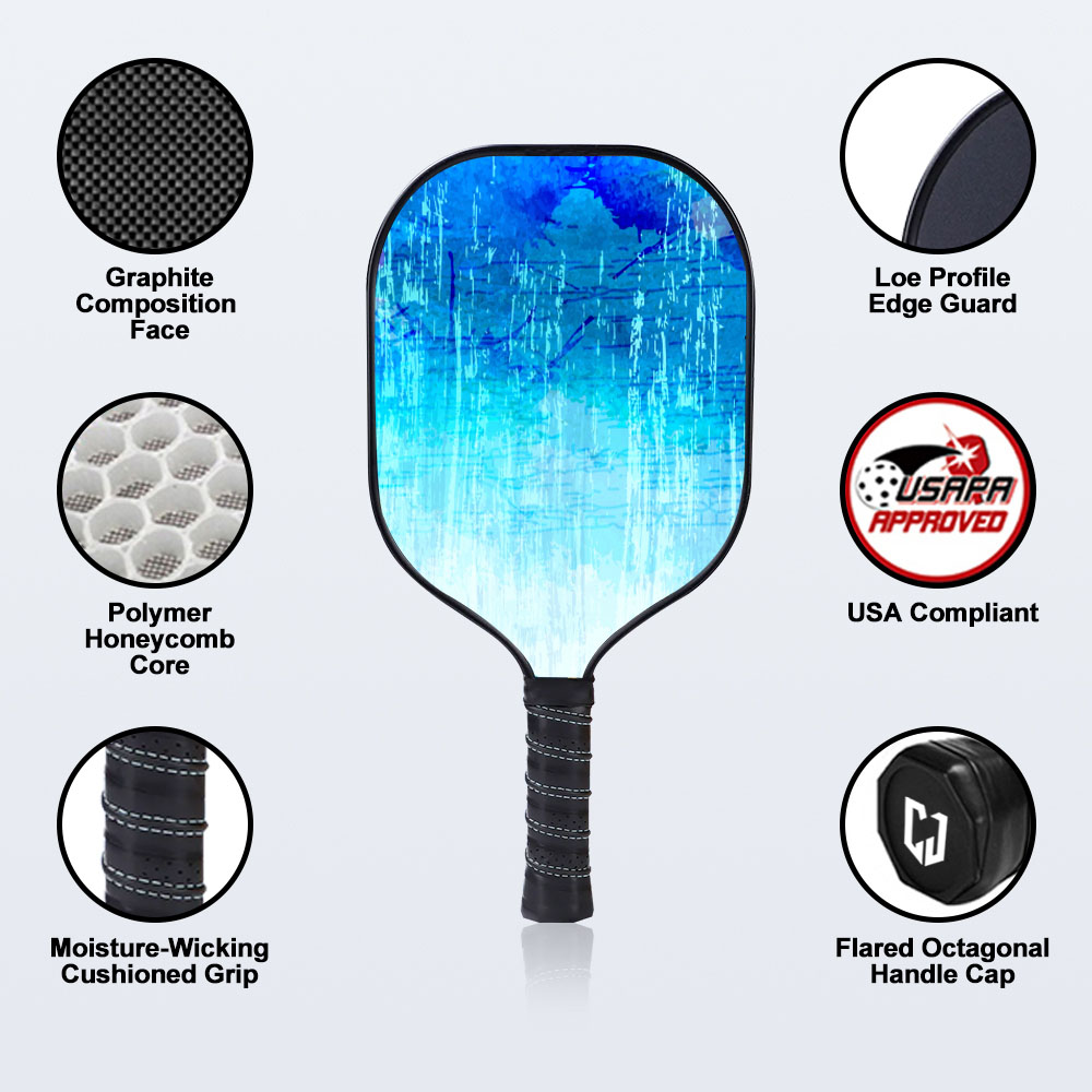 Lightweight Fiberglass Pickleball Paddle