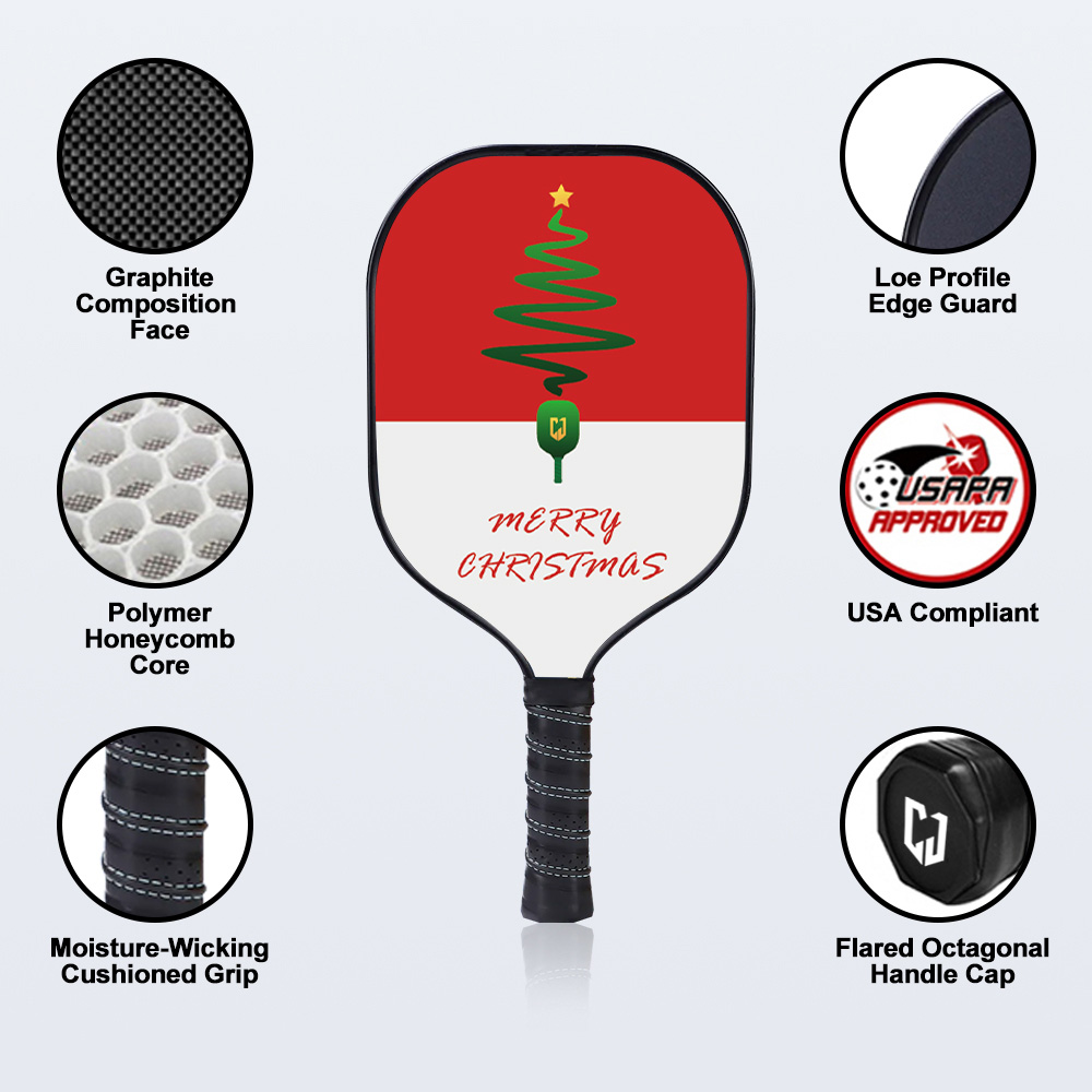 christmas pickleball paddles